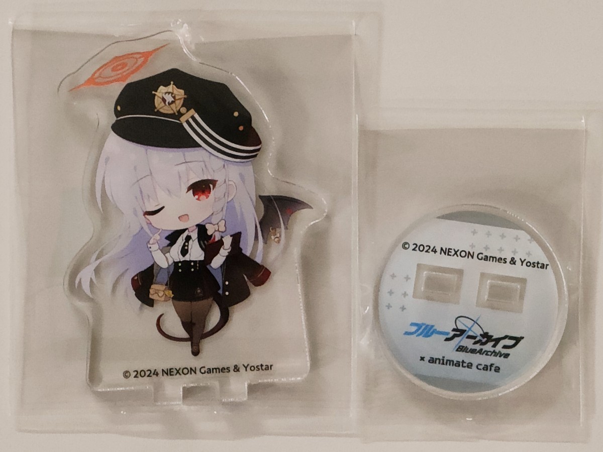 ブルーアーカイブ ハルナ アニメイトカフェ アクリルスタンド コースター ブルーアーカイブ ハルナ アニメイトカフェ アクリルスタンド