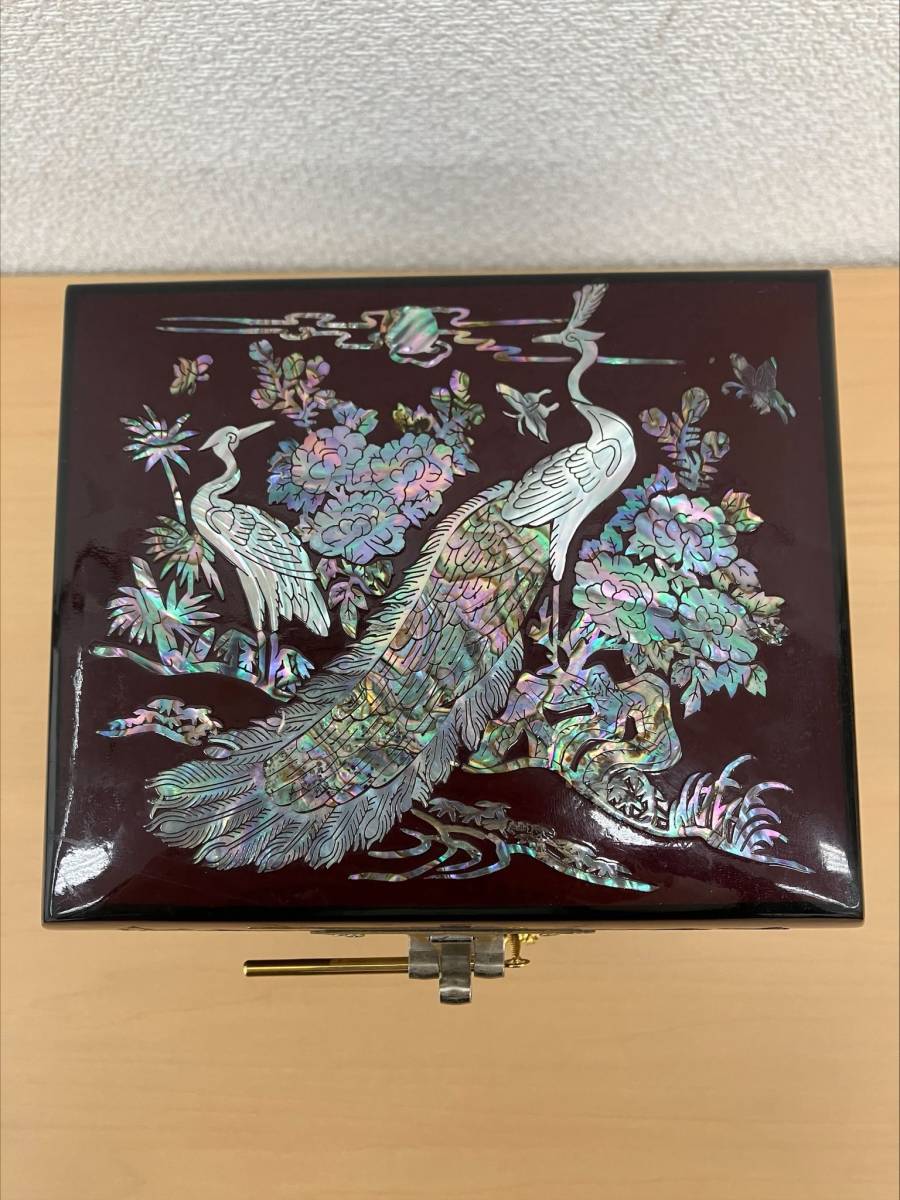 貝細工花の絵アート貝殻作者名有り