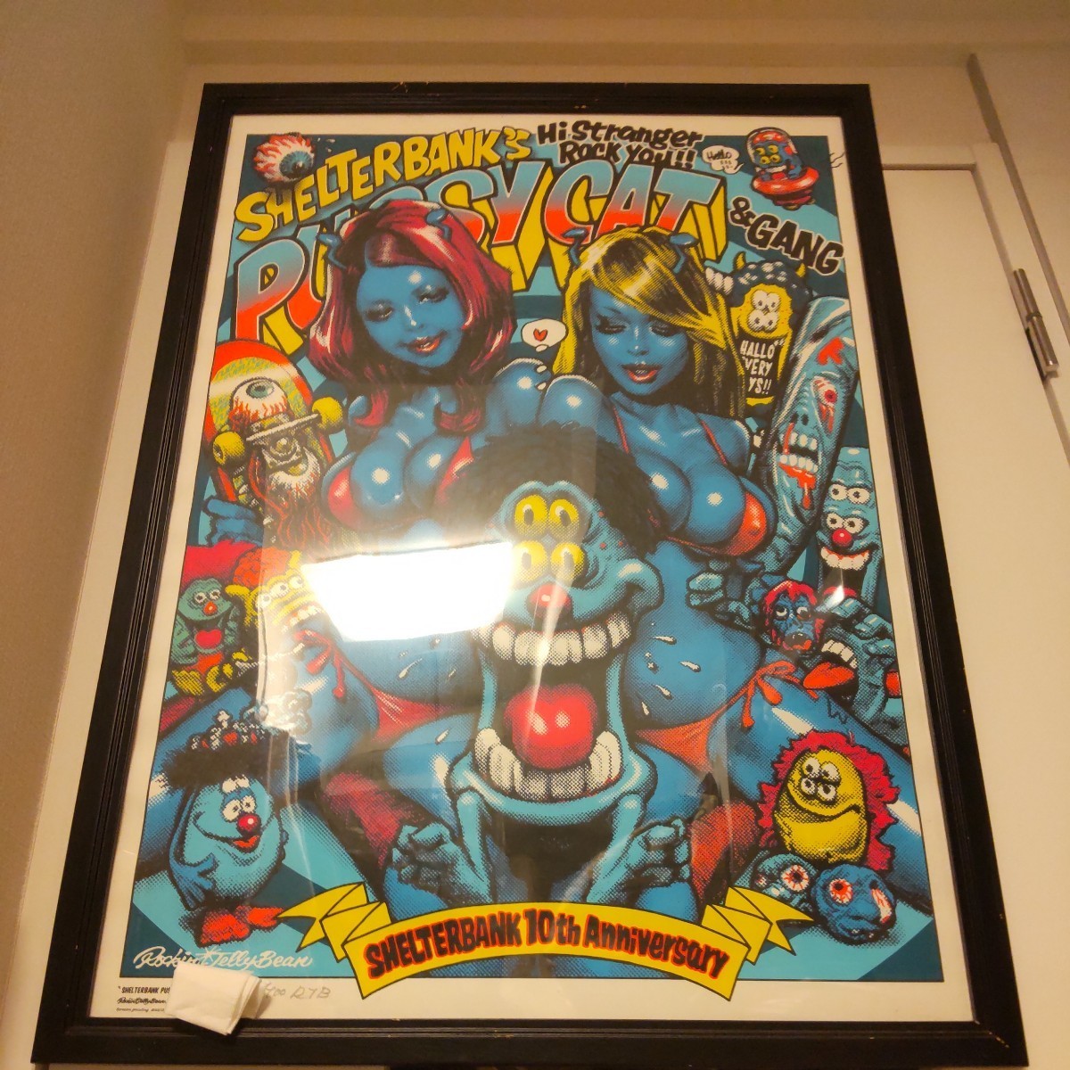 ロッキンジェリービーン ネイバーフッドコラボ ポスターセットEROSTIKA ロッキンジェリービーン ネイバーフッドコラボ ポスターセットEROSTIKA