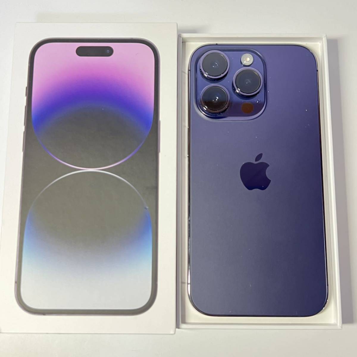 新品未使用iPhone14Pro MQ1E3J/A 256GB パープル APPLE 〔中古