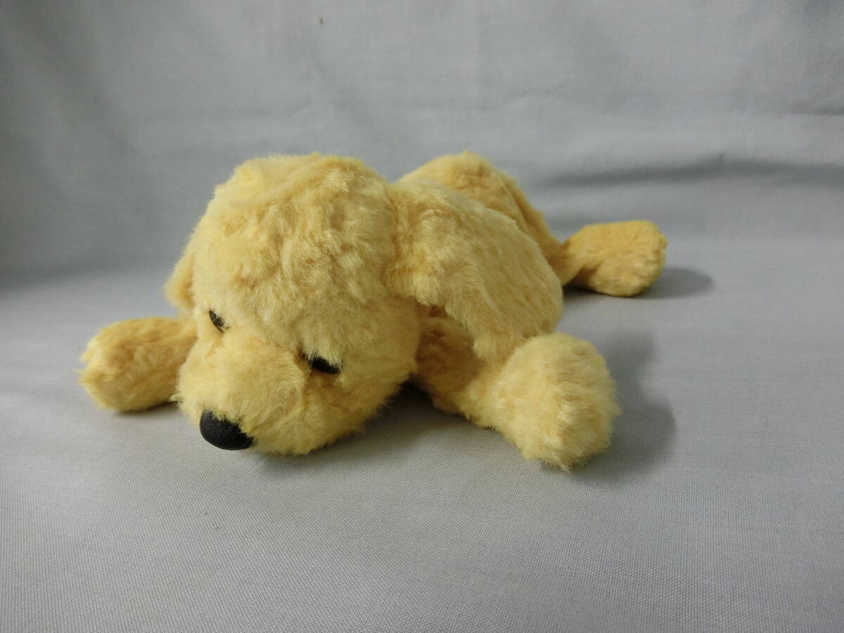 como&rayぬいぐるみ　レトリー　イエロー　レトロぬいぐるみ犬　クタクタ 目立った傷や汚れなし】【日本製】COMO & RAY レドリー ぬいぐるみ S