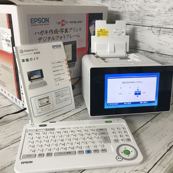 EPSON Colorio me E-840 デジタルフォトフレーム エプソン カラリオ