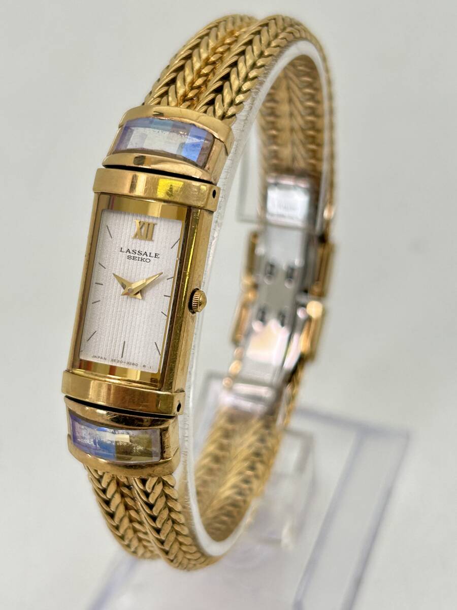 SEIKO セイコー ラサール 腕時計 2E20-7510