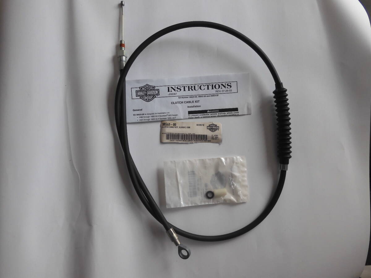 【未使用】ハーレー XL883/C 1200 クラッチケーブル 3866300 HARLEYDAVIDSON CLUTCH CABLE