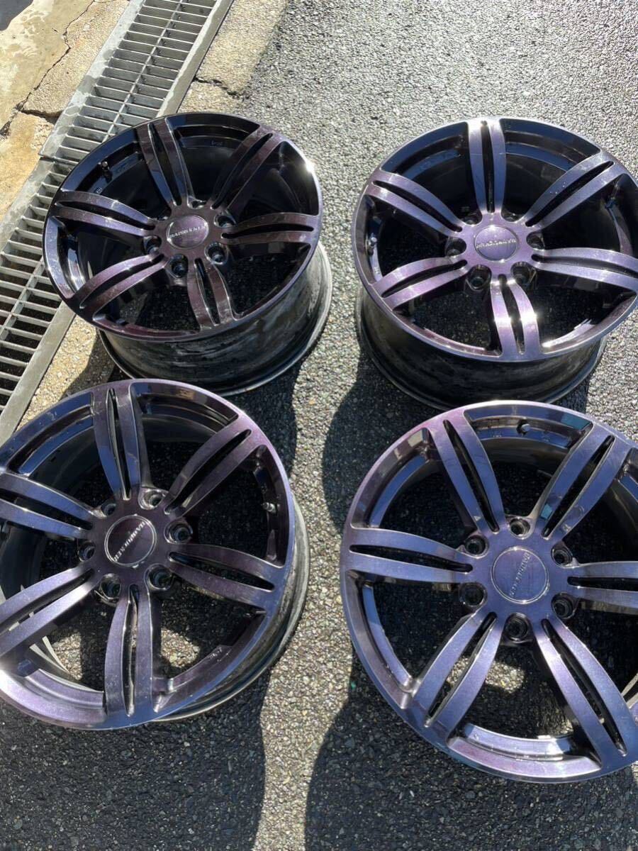 やや傷や汚れあり】415 COBRA BADRUCKER ホイール 18×8J 6穴 139.7 +38