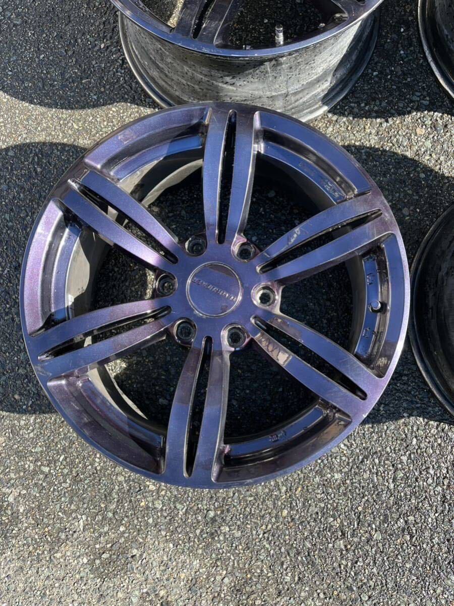 やや傷や汚れあり】415 COBRA BADRUCKER ホイール 18×8J 6穴 139.7 +38