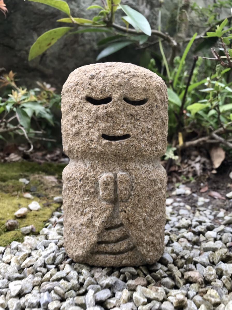 天然石・石灯篭・茶庭灯篭】庭石・置物・オブジェ・ガーデニング