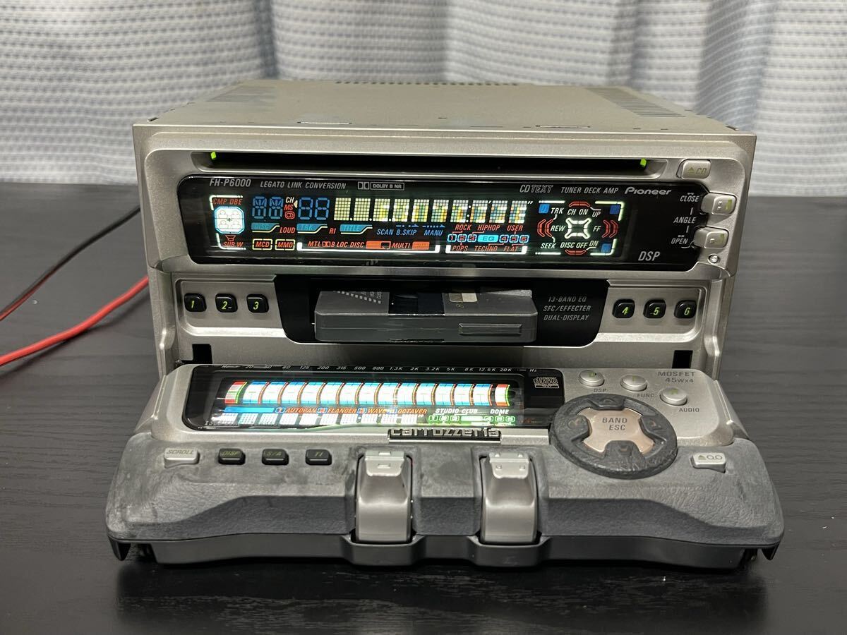 カロッツェリア FH-P6000 CD/カセットデッキ 当時物