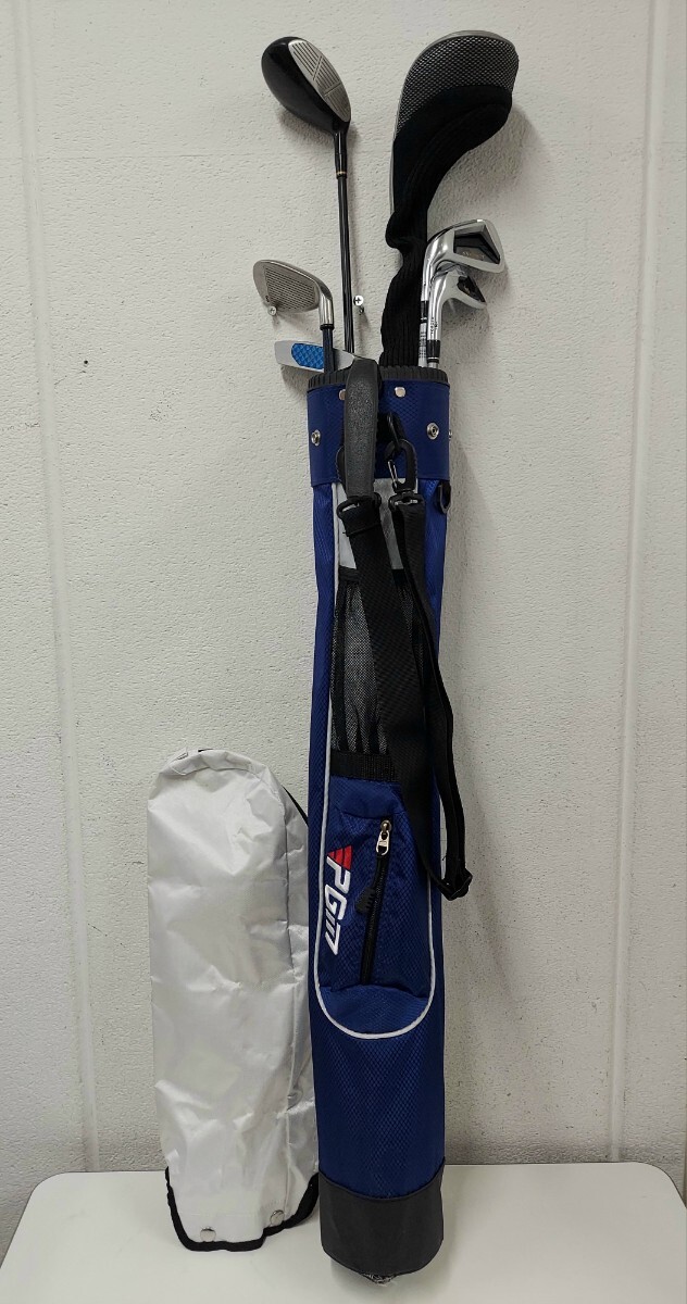 【やや傷や汚れあり】ゴルフクラブ6点 スタンドバック セット左 レフティー ドライバー/アイアン/パター キャロウェイ/XX10 ゼクシオ