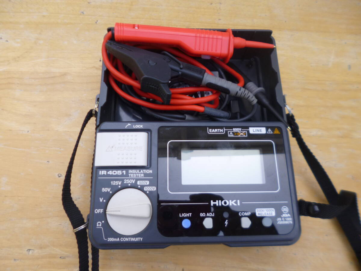 HIOKI 日置電機 絶縁抵抗計 IR4051 （やや傷や汚れあり】格安スタート 
