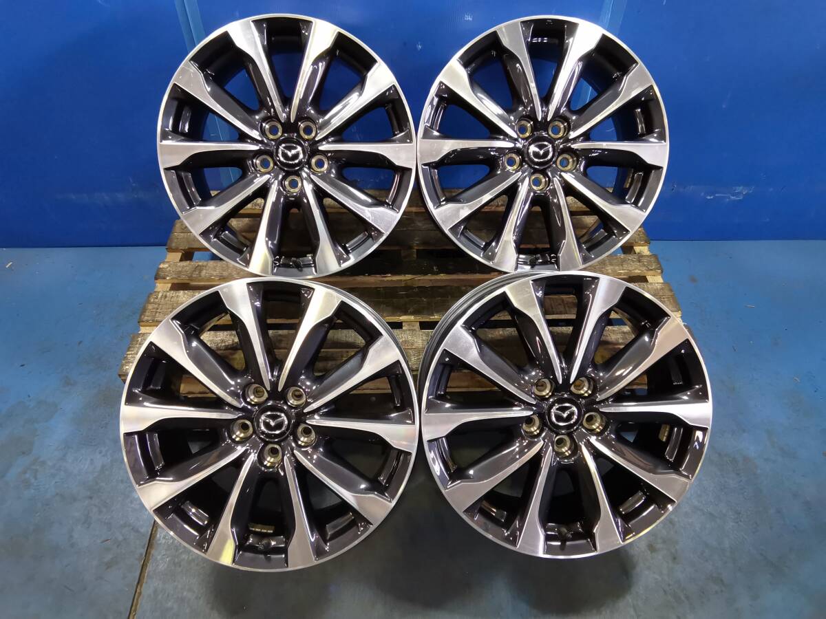 MAZUDA CX60 18インチ純正ホイール　未使用品 MAZDA CX-60 純正ホイール4本セット 18インチ ガンメタ