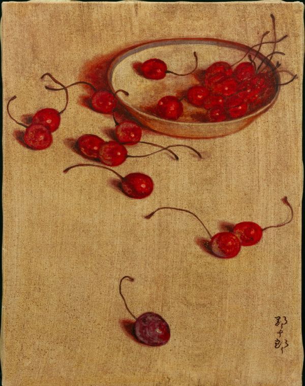 高島野十郎 [さくらんぼ]