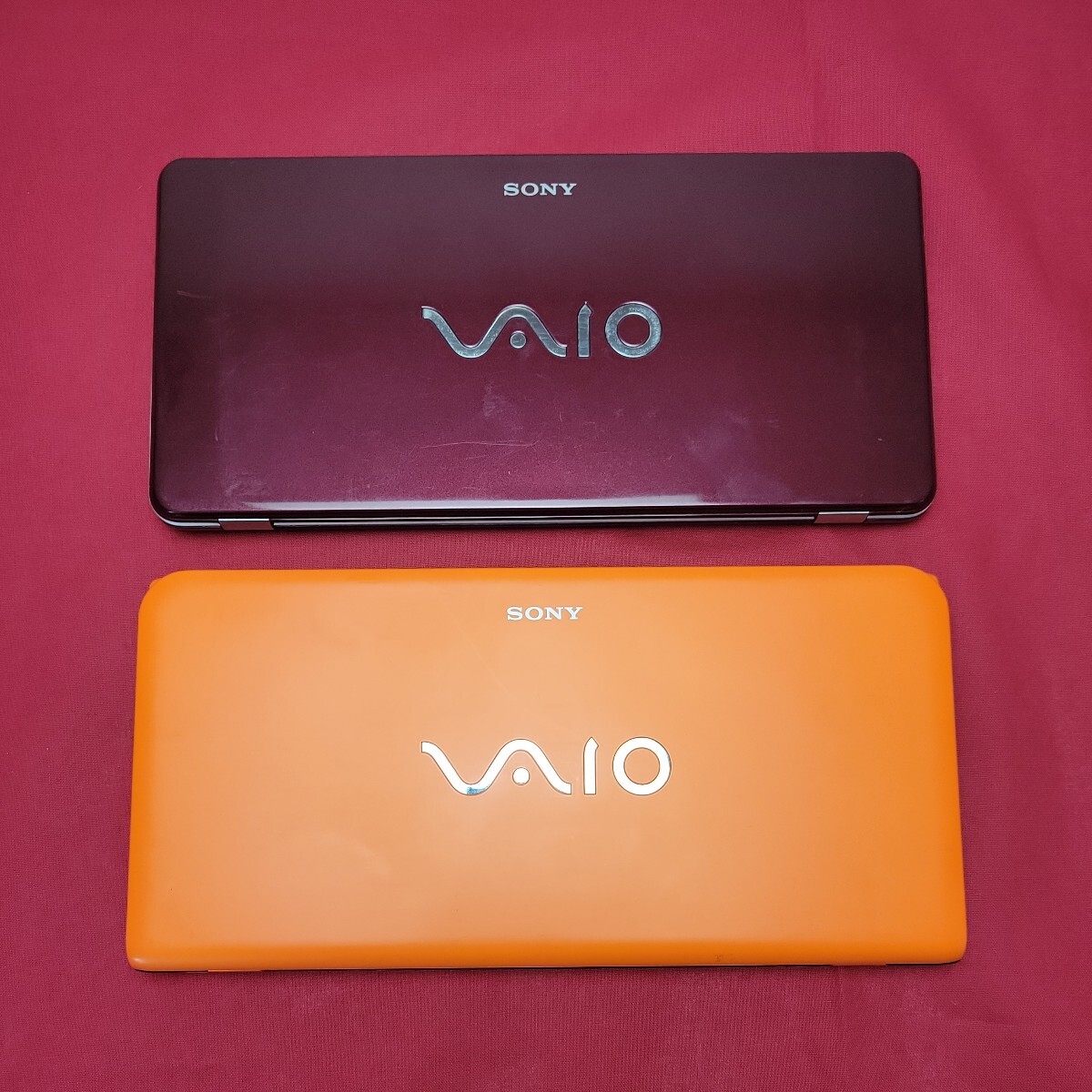 【やや傷や汚れあり】SONY VAIO ソニー ノートパソコン2台まとめ売りジャンク品 PCG1112N /PCG.1Q6N 管理番号