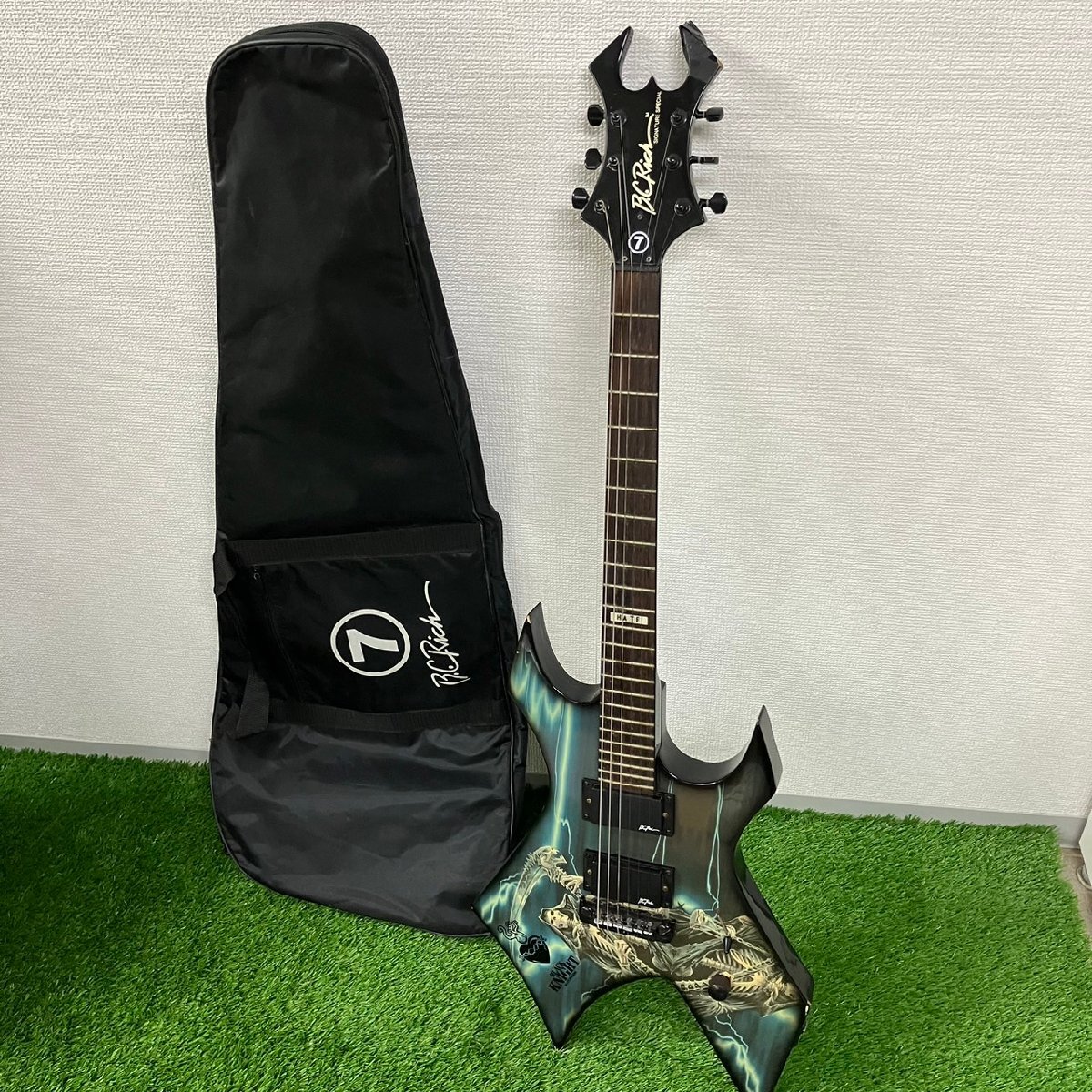 【傷や汚れあり】【現状品】『5-562』B.C Rich エレキギターSIGNATURE SPECIAL ソフトケース付きの落札情報詳細 ...