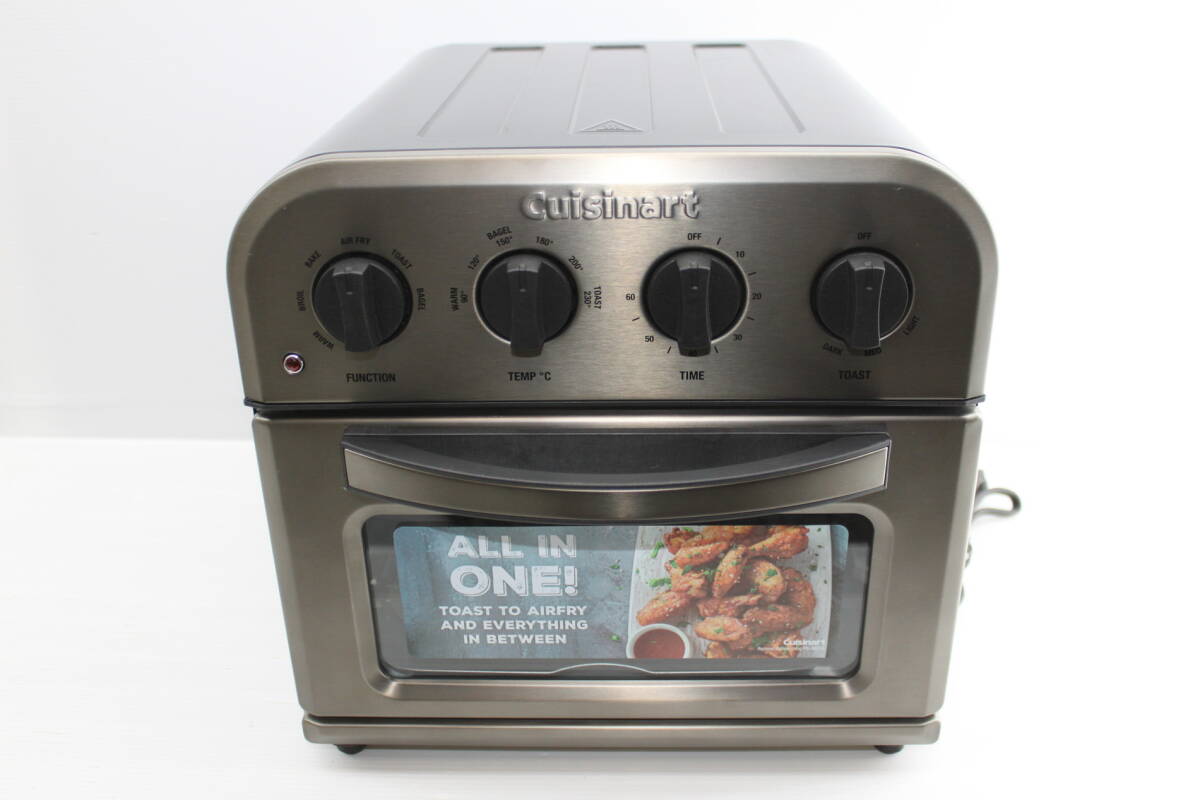 【やや傷や汚れあり】Cuisinart クイジナート ノンフライオーブントースター 4枚焼き TOA29KJ 2021年製 展示品の落札情報