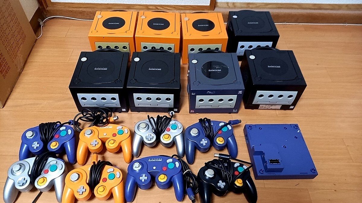 【部取り用】Nintendo 任天堂 ゲームボーイキューブ　4台まとめ売り ゲームキューブ 本体 4台 ゲームボーイプレイヤー まとめ売り ジャンク