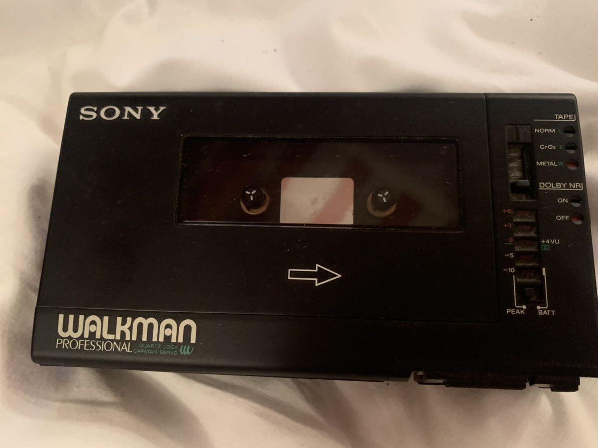 SONY WALKMAN PROFESSIONAL カセットプレーヤー 傷や汚れあり