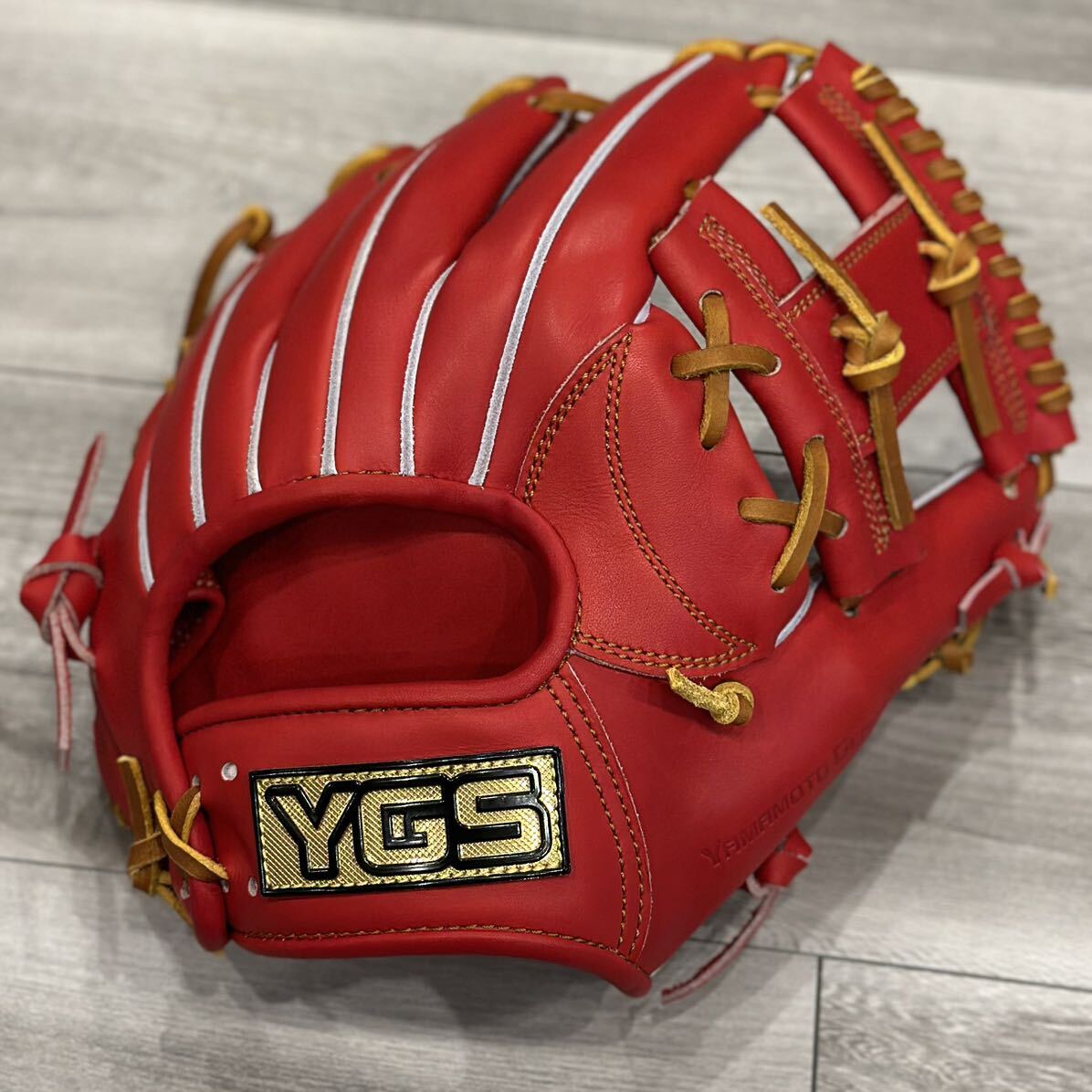 山本グラブスタジオ硬式野球捕手用ミットYGS PRO COSTOM MADE美品 YGS