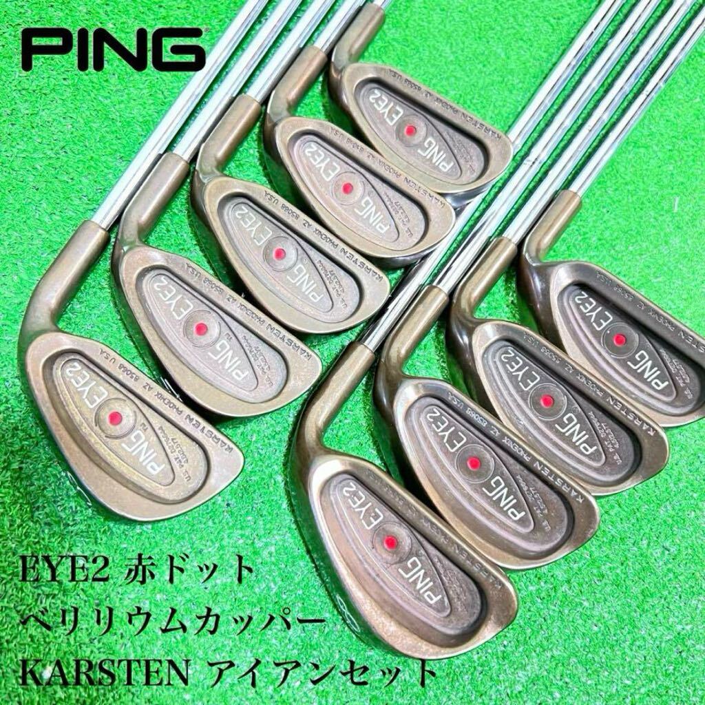 貴重！1番2番入】PING EYE2 ベリリウム アイアン11本セット
