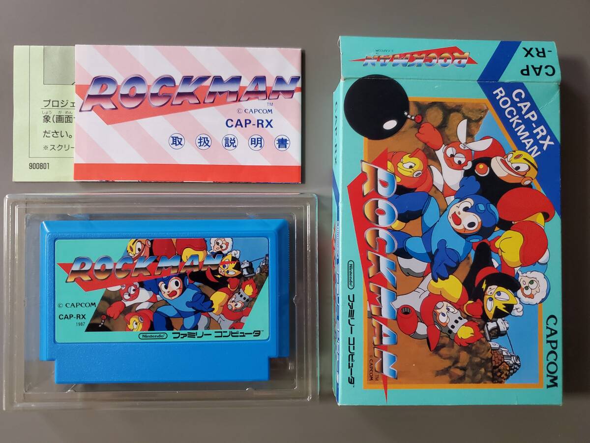 FC まぎらわしい ファミコンソフト ロックマン6 箱無し