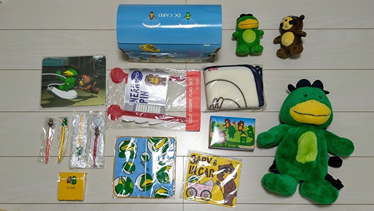 未使用に近い】¥1〜 DCカード カッパたぬき グッズいろいろ ゴルフ