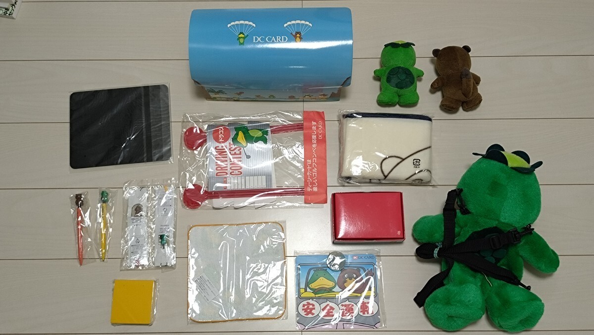 未使用に近い】¥1〜 DCカード カッパたぬき グッズいろいろ ゴルフ