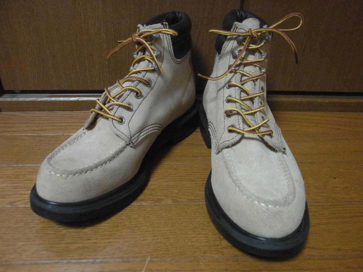 8.5D 廃盤8118 レッドウィング スエード 早かれ スーパーソールredwing
