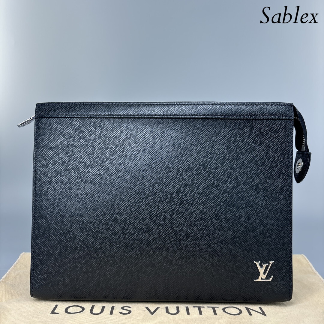 LOUIS VUITTON ルイヴィトン よく クラッチバッグ タイガ バイカル 