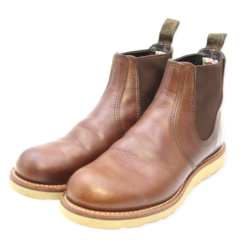 REDWING 3190チェルシーサイドゴアアンバー26.5センチ Classic Chelsea