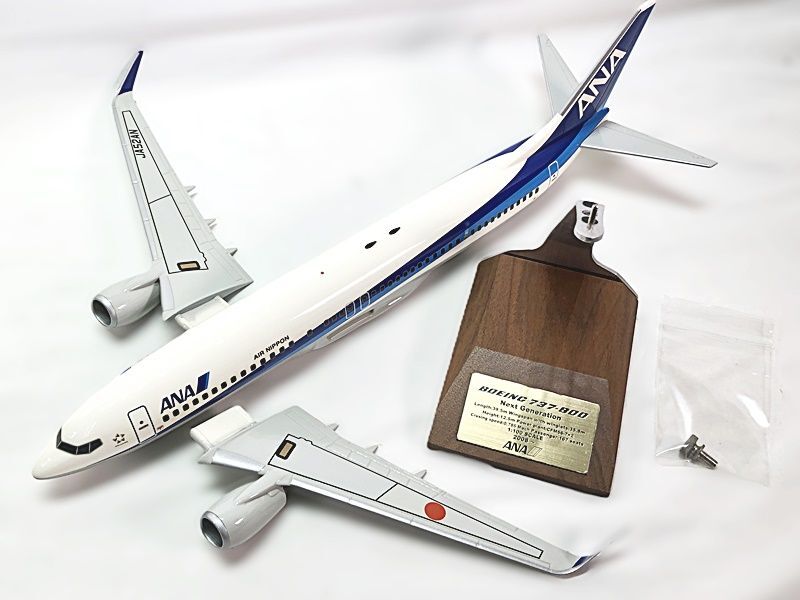 PACMINパックミン ANA全日空商事 1/100 B737-800 2008（やや傷や
