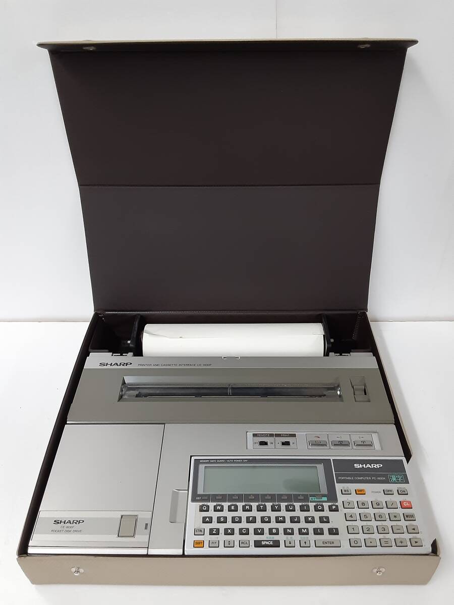 (ジャンク)SHARP ポケットコンピュータ PC-1600K CE-1600P ジャンク)SHARP ポケットコンピュータ PC-1600K CE-1600P