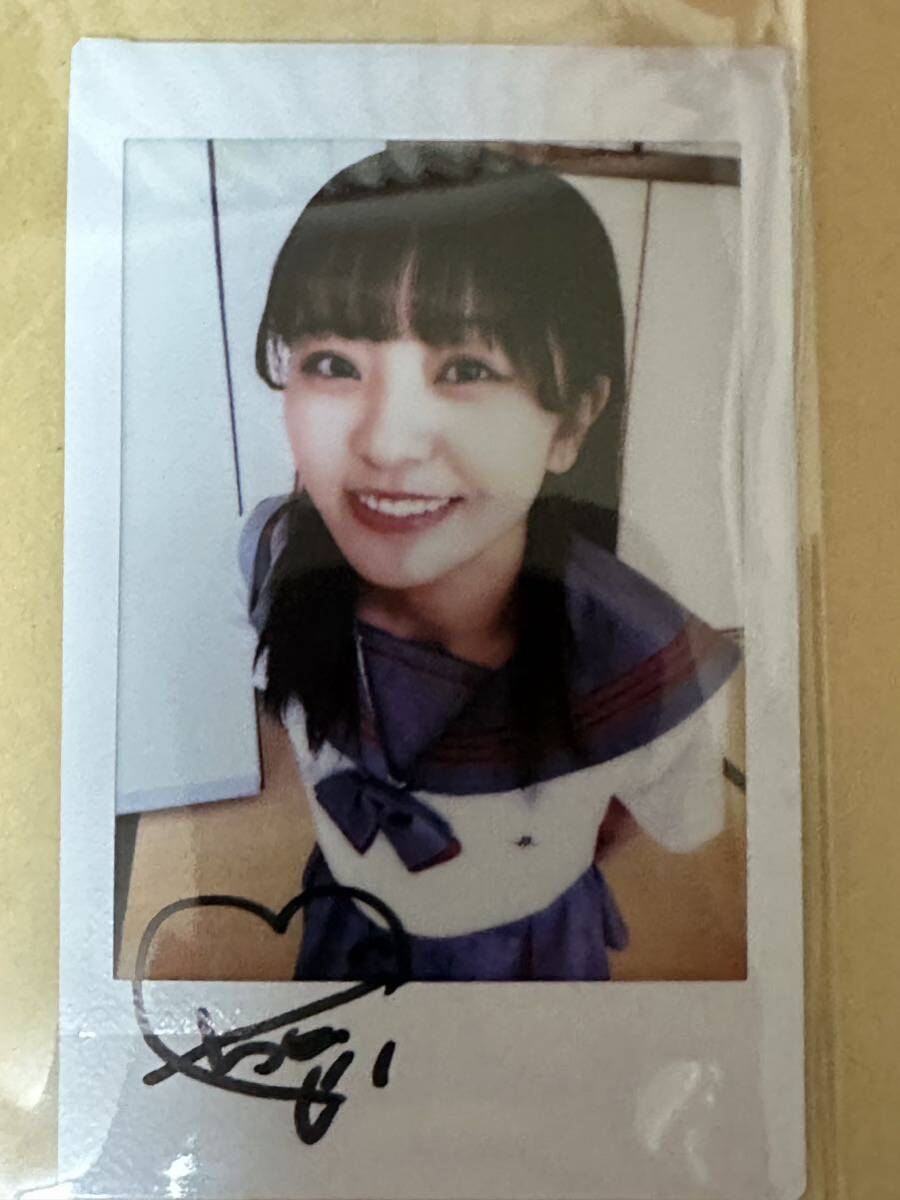 ME:I CONIC B賞チェキ サイン入り 佐々木心菜 ME:I CONIC B賞チェキ サイン入り 佐々木心菜