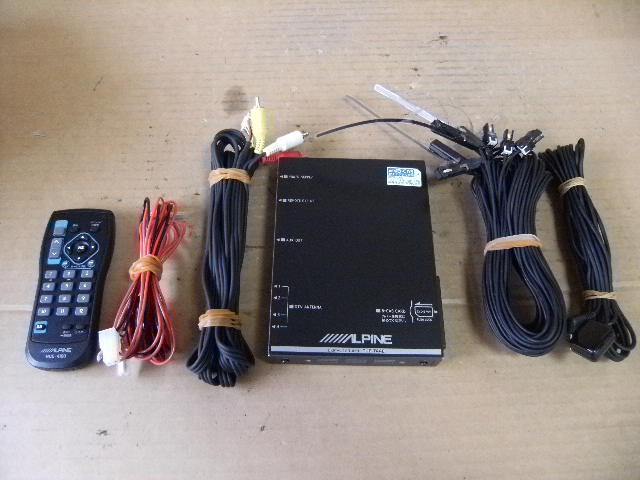 ALPINE アルパイン車載用地デジチューナー4×4 TUE-T440 【公式通販】