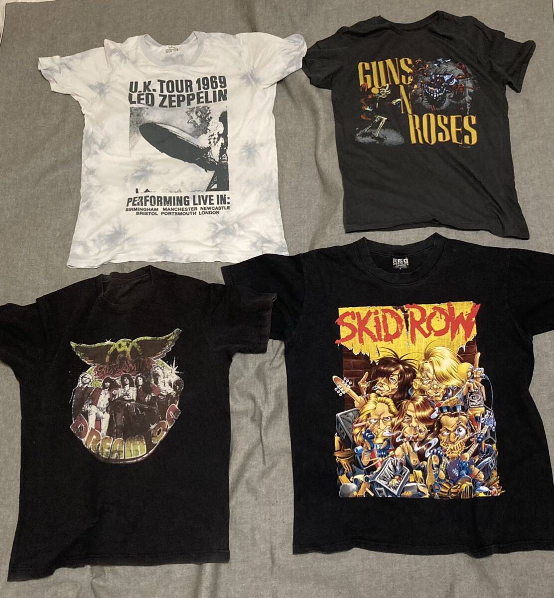 SKID ROW スキッドロウ激レアビッグガンズバンドシャツ