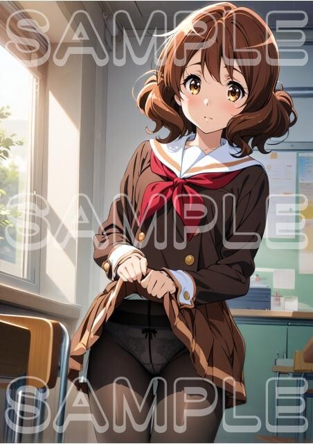 未使用】X2195 黄前久美子 響け！ユーフォニアム 響ユー 【新作】 A4