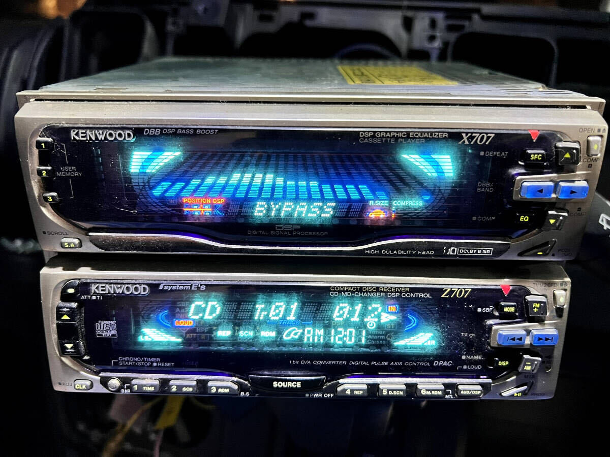 KENWOOD ケンウッド X707 Z707 ジャンク品 なさ