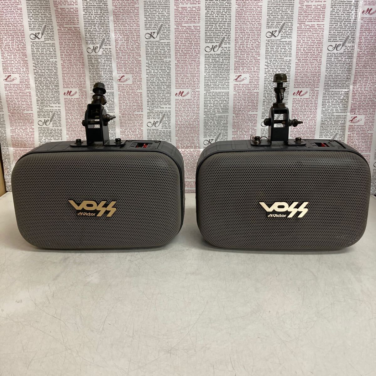 動作OK ペア] Victor ビクター voss コンパクトハイパワースピーカー