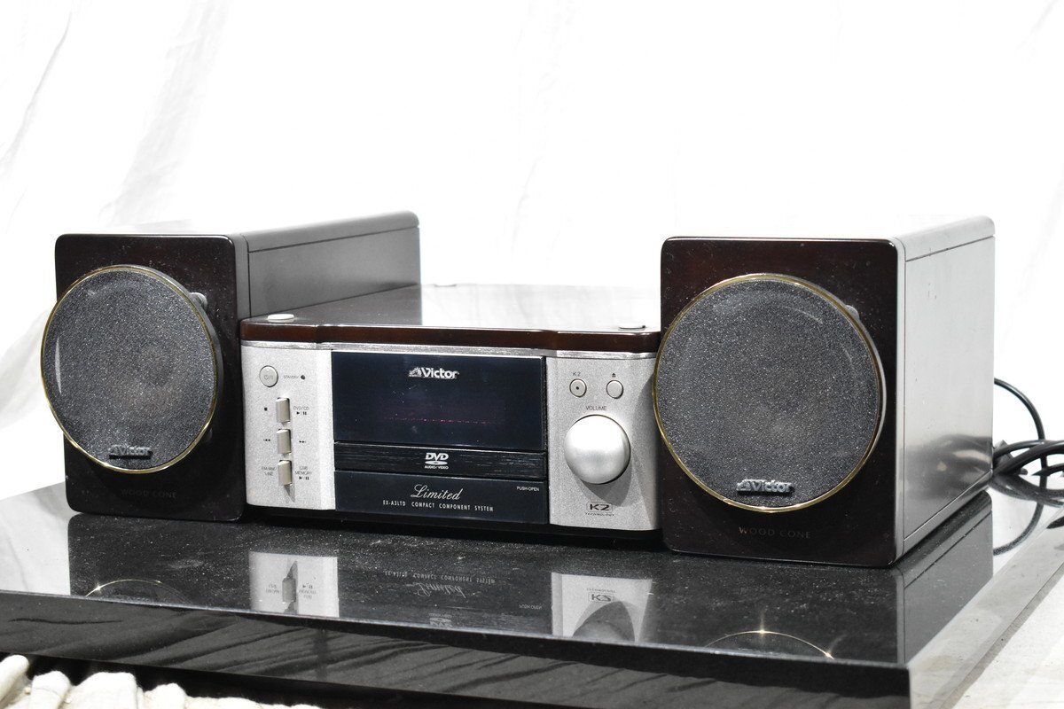 Victor K2 ミニコンポ DWDプレーヤー[完動美品] おまけあり Victor K2 ミニコンポ DWDプレーヤー[完動美品]