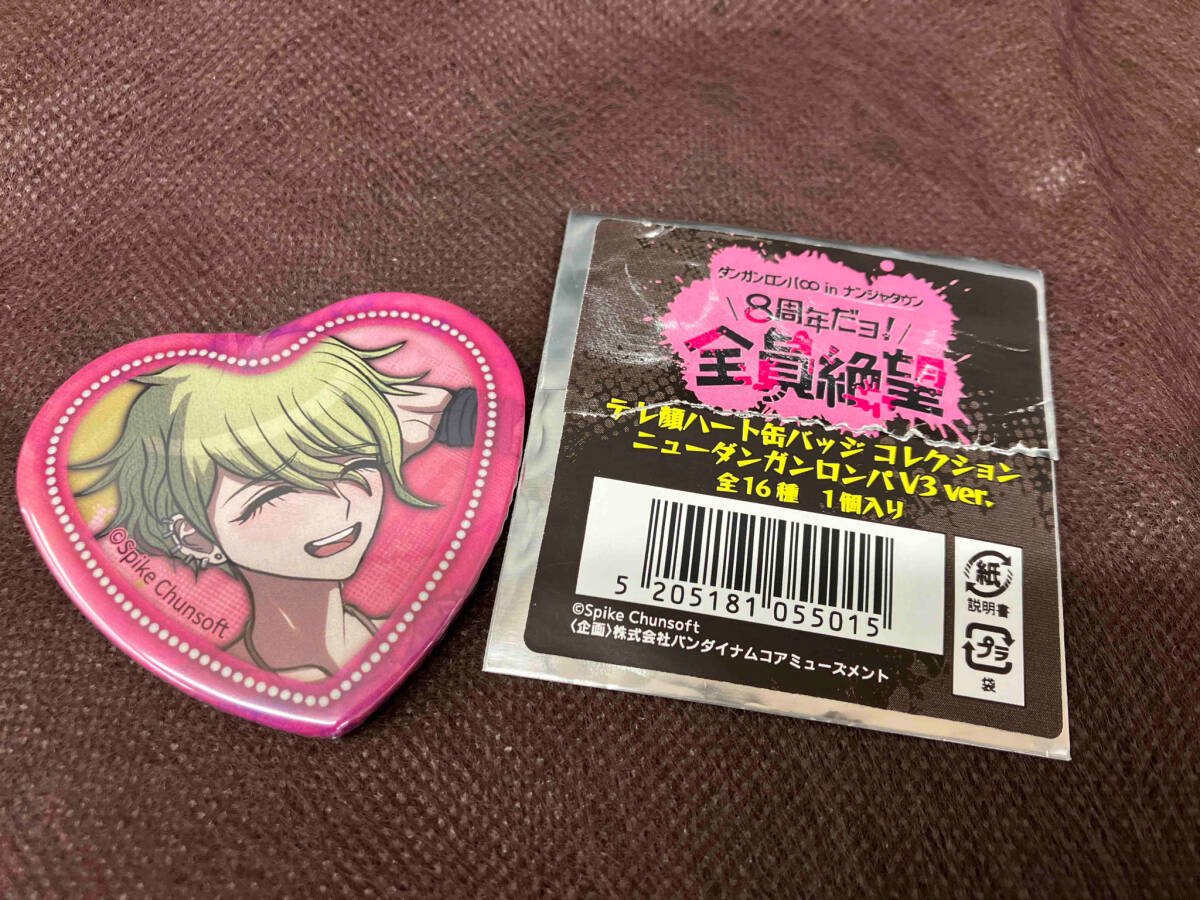 照れ顔ハート缶バッジ 入間美兎 ダンガンロンパV3 ダンガンロンパ テレ