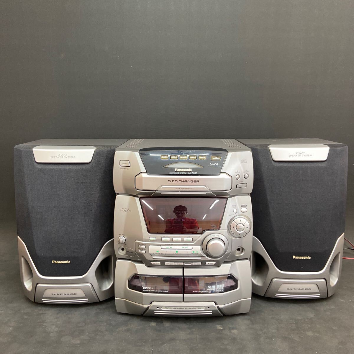 ◇Panasonic SC-PM770SD CD・MDミニコンポ（B）◇