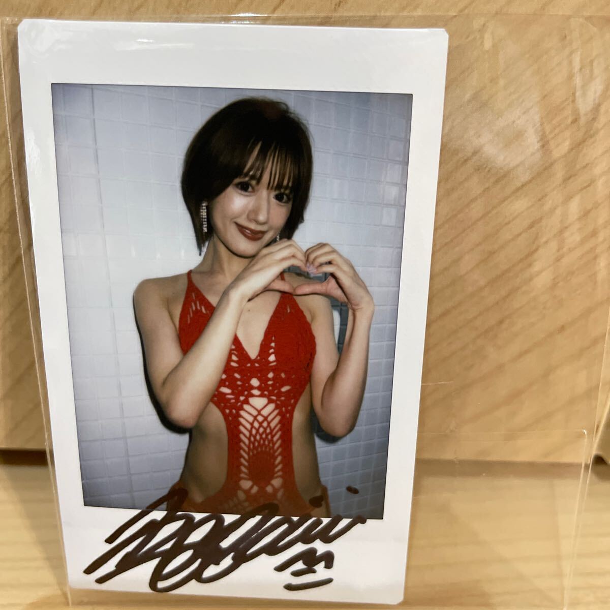 山本彩 直筆サイン チェキ ◇ NMB48 山本彩 直筆サイン入りチェキ ◇ B