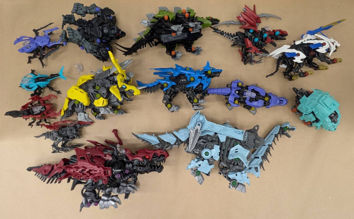 ゾイドワイルド　ジャンク ジャンク】ゾイド8種類 - メルカリ