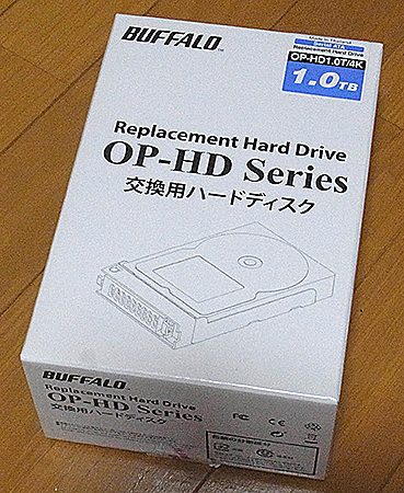 バッファロー LinkStation 対応交換用HDD 1TB OP-HD1.0T/LS 1台 BUFFALO リンクステーション対応 交換用HDD 1.0TB OP-HD1.0T⁄LS