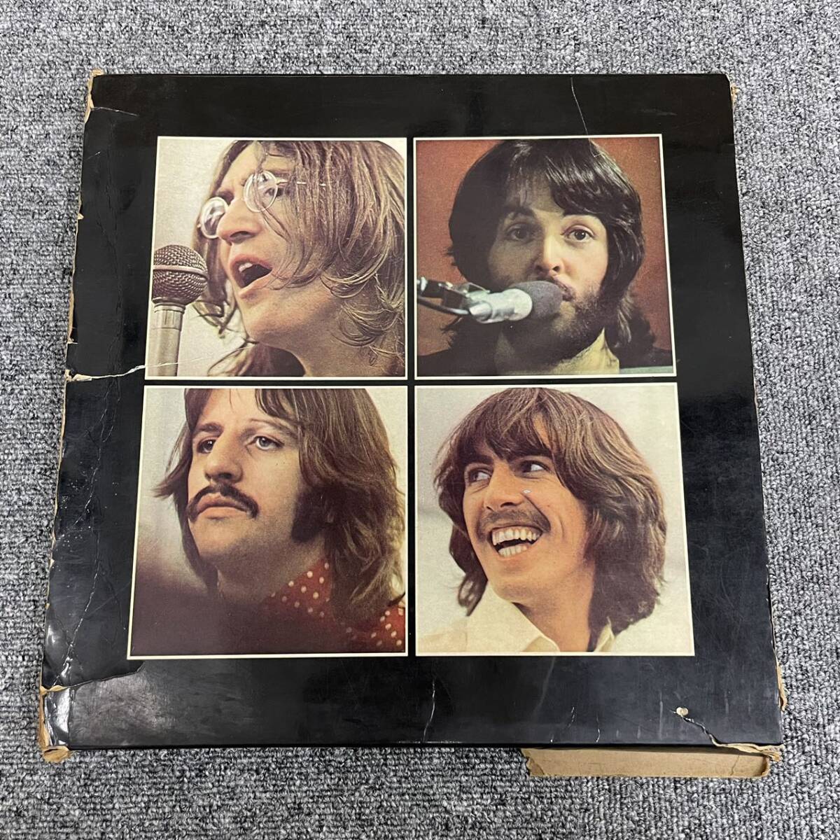 レコード 国内盤 丸帯 ビートルズ レット・イット・ビー 送料込み