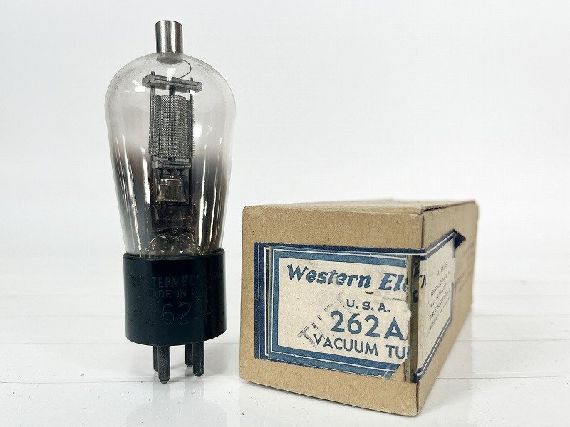 WESTERN ELECTRIC製メッシュ262B真空管１本　導通確認済 A WESTERN ELECTRIC製メッシュ262B真空管1本 導通確認済 A WESTERN