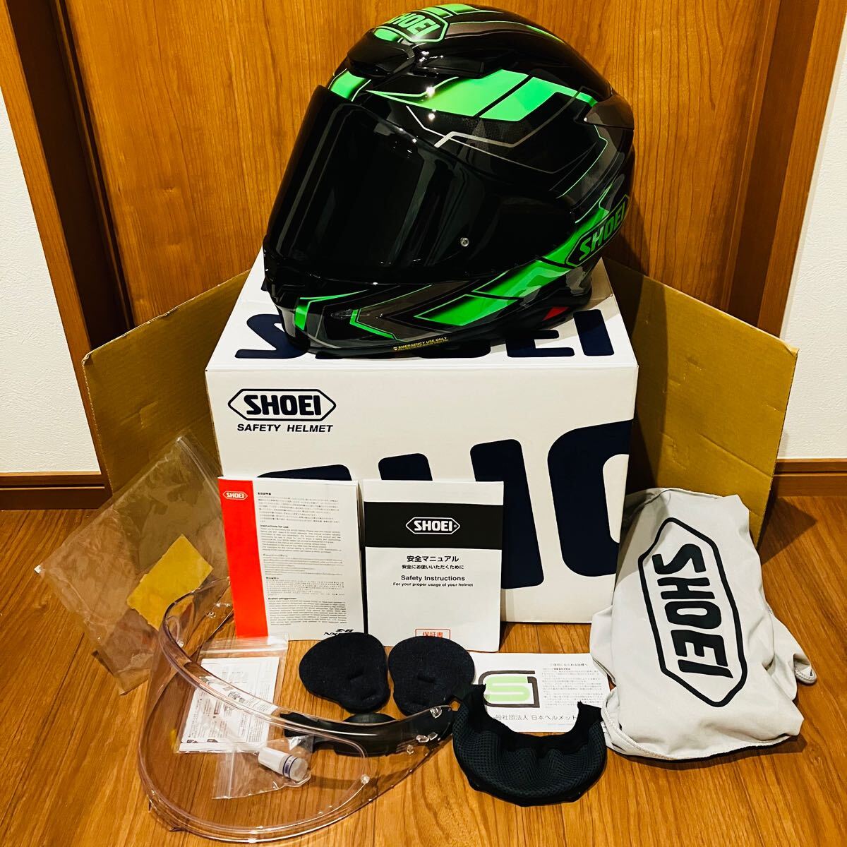 美品 SHOEI Z-8 PROLOGUE TC-5 XL(61cm) 付属品有 【公式通販】 美品 SHOEI Z-8 PROLOGUE TC-5 XL(61cm) 付属品有 【公式通販】