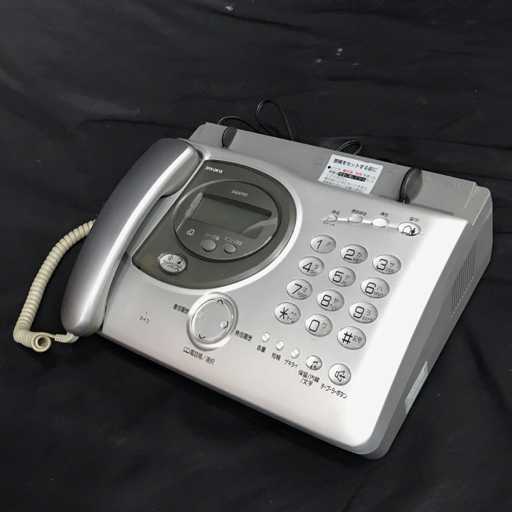 SANYO SFX-DK13 感熱紙ファックス電話 SANYO SFX-DK13 電話機 ファックス機能付き 希少】SANYO SFX-DK13 感熱
