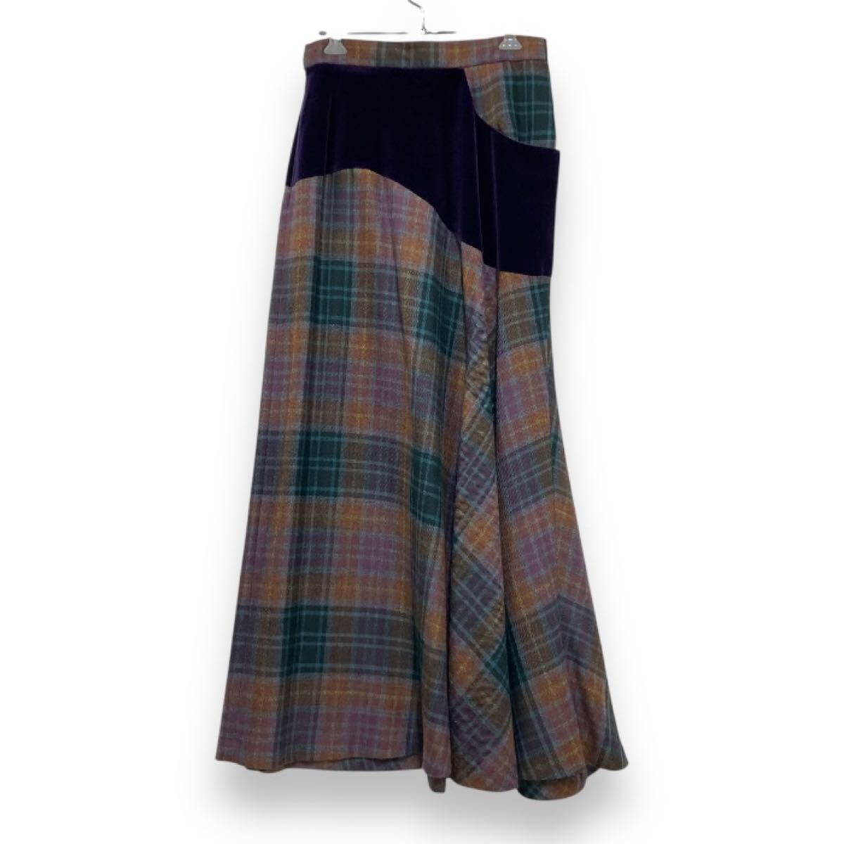 美品✨ Vivienne Westwood プリーツキュロットスカート ウールギャバ バックプリーツミニスカート(ブラック)（レディース