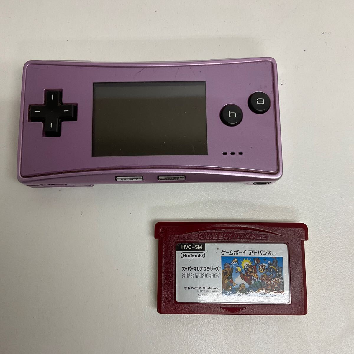 ゲームボーイミクロ　ポーチ 再値下げゲームボーイミクロシルバー、純正ポーチセット