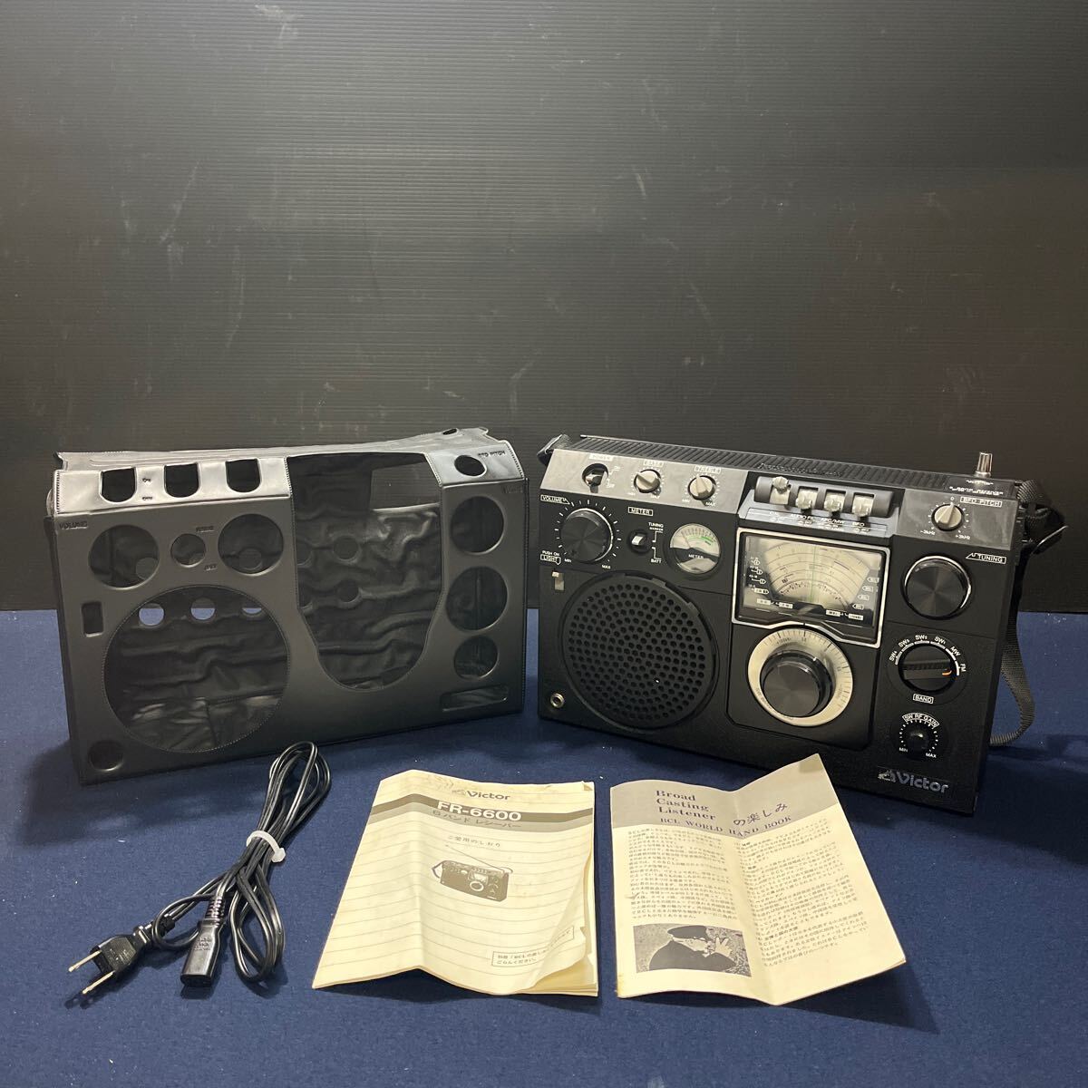 VICTOR FR-6600 6バンドレシーバー レトロ ラジオ Victor ラジオ FR